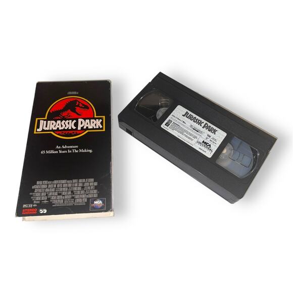 Jurassic Park 1994 VHS - Picture 3 of 4